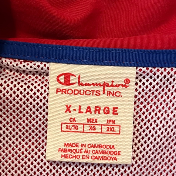 Champion Red and Blue Jacket - Picture 4 of 4